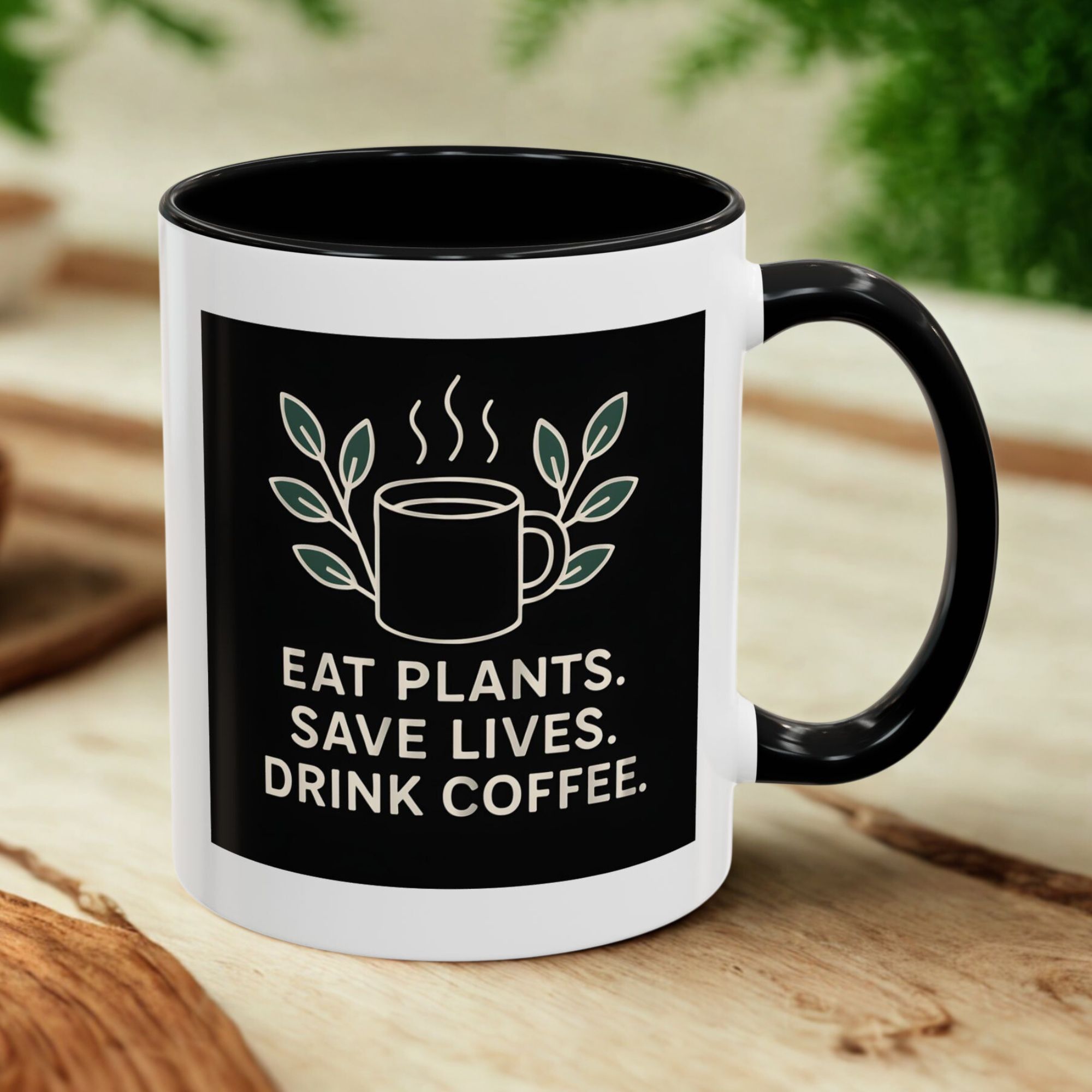 Save Lives Vegan Mug